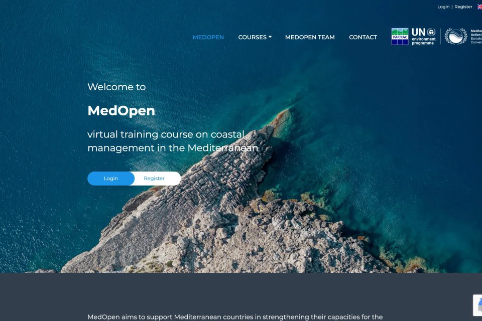 Virtual training platform on Mediterranean Coastal management