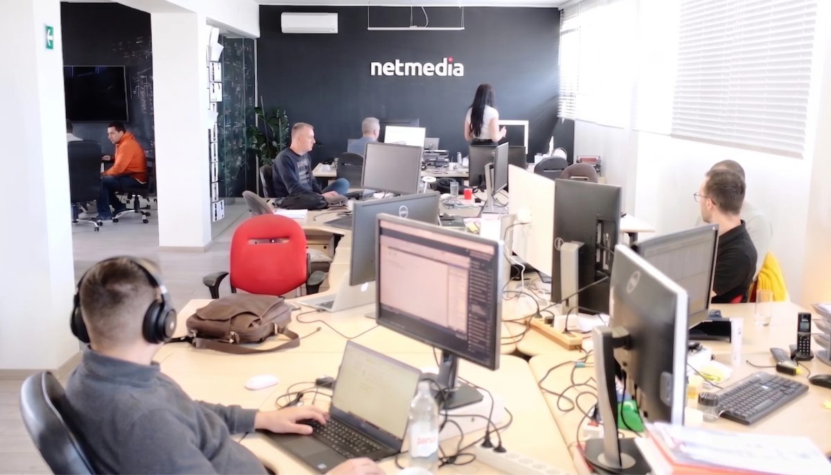 Netmedia workspace for planning and building production digital systems